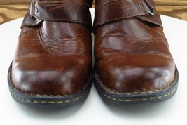 Born Boot Sz 7.5 M Low Cut Boots Brown Leather Women W11929 - £20.15 GBP
