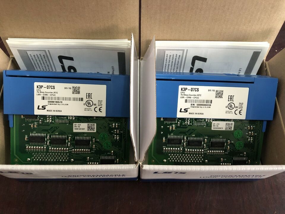 K3P-07CS LS PLC CPU module Good in condition for industry use - $697.95