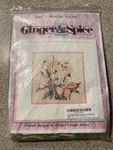 Ginger &amp; Spice Peachy Tulips 9501 Cross Stitch Kit - $18.99