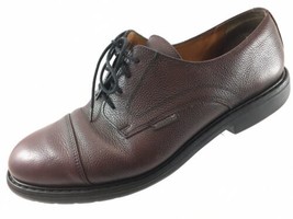 SH11 Mephisto US 10.5 Air Relax Goodyear Brown Pebbled Leather Cap Toe Oxford - £32.98 GBP