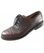 SH11 Mephisto US 10.5 Air Relax Goodyear Brown Pebbled Leather Cap Toe O... - £32.09 GBP
