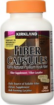 Kirkland Signature Kirkland Fiber Capsules, 2 Pack (360 Capsules Each) - £40.17 GBP