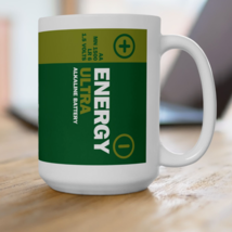 Novelty Energy Ultra Battery Coffee Mug Gift Humor Funny Coffee Cup (11,... - $12.99+