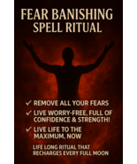 Fear Banishing Ritual | Anxiety Removal &amp; Confidence Empowerment Magick - $118.80