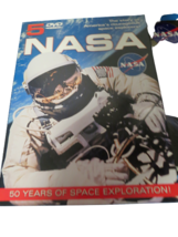 NASA 50 Years Of Space Exploration DVD Set 5 Discs W/Booklet In Tin 2003 - $9.90