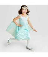 Hyde and Eek SNOW FAIRY Halloween Costume Dress Crown Girls Size Small 4... - £9.00 GBP