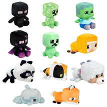 Minecraft JINX Mini Crafter Plush Enderman, Wolf, Dragon, Creeper, Panda... - £10.12 GBP+