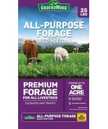 GroundWork 3149 All-Purpose Forage Premium Grass Seed Mixture - 25 lbs - $1,987.97 MXN