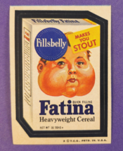 TOPPS WACKY PACKAGES FATINA Tan Back 1974 5th Series *T.C.G. - £6.27 GBP