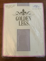 Vintage Golden Legs Sheer Size B Reinforced Panty Off-White Pantyhose NEW - $10.69