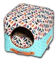 Chirpin-Avery Convertible Squared 2-in-1 Collapsible Pet Dog Bed Beds House - £43.64 GBP+