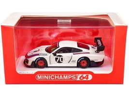 2018 Porsche 935/19 #70 "Martini Racing" White with Graphics 1/64 Diecast Model - $44.25