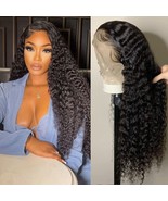 HD Transparent Pre Plucked 13X4 Water Wave Lace Front Wigs Human Hair wi... - $62.36