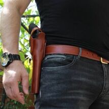 Fits Taurus Raging Hunter 44 Magnum/454 Casull 5.12”BBL Belt Holster #1575# RH image 3