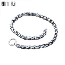 Emith Fla Authentic 925 Sterling Silver Chain Bracelet Fashion Jewelry for Women - £52.82 GBP