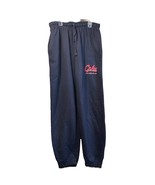 NEW Crooks &amp; Castles Men&#39;s Fleece Jogger Sweatpants in Navy Size Large - €23,22 EUR