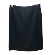 Josephine Studio Classy Skirt ~ Sz 6 ~ Black ~ Knee Length ~ Flat Front ... - $17.09