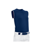 Champro Brand ~ Women&#39;s Size Small ~ Sleeveless ~ Fastpitch Jersey ~ Nav... - $319.76 MXN
