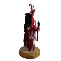 Native American Kachina Doll Wooden Large Sun Face Handmade SIGNED Begay 2 foot - £129.83 GBP