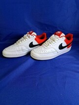 Nike Court Vision Low White University Red US Men&#39;s Size 7.5 - $49.99