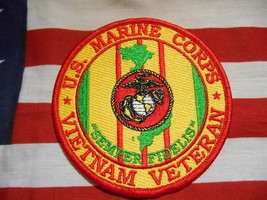 U.S. Marine Corps Vietnam Veteran Pocket Patch 4&quot; - £7.07 GBP