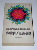 Encyclopedia Of Pop Rock Softback Book Vintage 1972 Scholastic David Dachs - $12.99