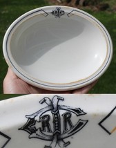 Illinois Central railroad dish collectables rare O.P. CO. Syracuse china... - $249.99