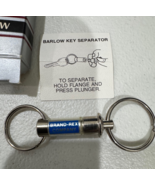 Barlow Key Separator Vintage Retro Keychain Brand-Rex Company Advertising W/Box - $20.14 CAD