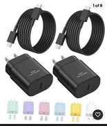 Type C Charger Fast Charging for iPhone 17 16 15,USB C Samsung Chargers ... - $8.79