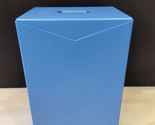 MOUSTACHE Schemel Box Tabouret Solide Hellblau Höhe 42 CM BG02 - £131.10 GBP