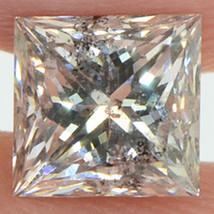 Princess Cut Diamond Loose White F SI2 Natural Enhanced Certified 0.90 Carat - £931.94 GBP