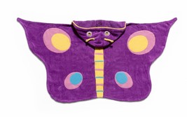Girls&#39; Butterfly Hooded Cotton Towel for Ages 0-6 - $1,635.14 MXN