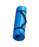 Large Size Anti Slip Yoga Fitness Mat Blue - $56.80