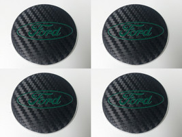 Ford 16 - Set of 4 Metal Stickers for Wheel Center Caps Logo Badges Rims  - $24.90+