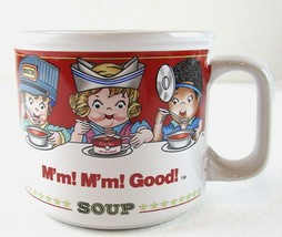 Campbell&#39;s Soup M&#39;m! M&#39;m! Good! 3 Children Mug Cup, Campbells, Unused Co... - £7.08 GBP