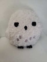 Harry Potter Hedwig Plush Pillow Fuzzy Universal Studios 13” Owl White Bird - $22.26