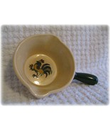 Metlox California Provincial Green Rooster Poppytrail Gravy Boat Stick H... - £15.27 GBP