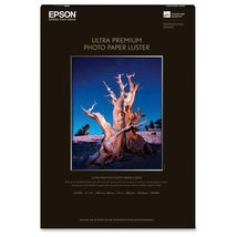 Epson Ultra Premium Photo Paper LUSTER (13x19 Inches, 50 Sheets) (S041407),White - $149.07