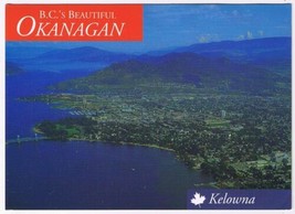 Postcard Keith Beautiful Okanagan Valley Bridge Across Lake BC 4.5 x 6.5 - £2.90 GBP