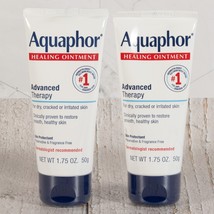 2 X Aquaphor Healing Ointment Advanced Therapy Skin Protectant Dry Skin ... - $351.44 MXN