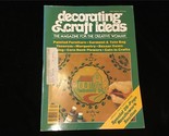 Decorating &amp; Craft Ideas Magazine September 1977 Needlework Crafting - $10.00