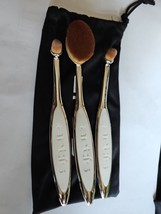 Artis Makeup Brushes Elite Collection Mirror Finish 3pc brush set NWOB - $68.78 CAD