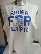 PHI BETA SIGMA FRATERNITY MUSCLE SHIRT PHI BETA SIGMA FOR LIVE MUSCLE T-... - £18.38 GBP