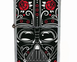 Vader Sugar Skull Rs1 Flip Top Dual Torch Lighter Wind Resistant - $16.78