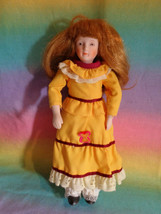 Vintage 90's Russ Berrie Girl Bisque Porcelain & Rag Doll - as is - $9.88
