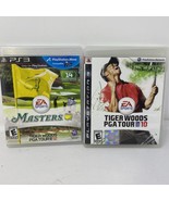 Playstation 3 Lot Of 2 Tiger Woods PGA Tour 12: The Masters, PGA Tour 10... - £6.78 GBP
