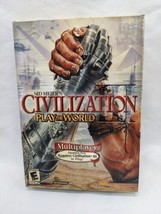 Sid Meiers Civilization III Play The World With Box And Manual - £8.60 GBP