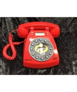 Disney Pixar Incredibles Phone Landline Caller ID Adjustible Ringer READ - $13.46