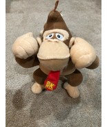 Super Mario Bros Nintendo DK Donkey Kong Plush Stuffed Toy Collectible G... - $9.49