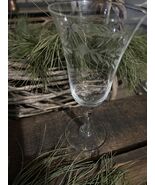 Vintage Possibly Tiffin Champagne Flutes (3) Identical Etched Floral On ... - $20.00